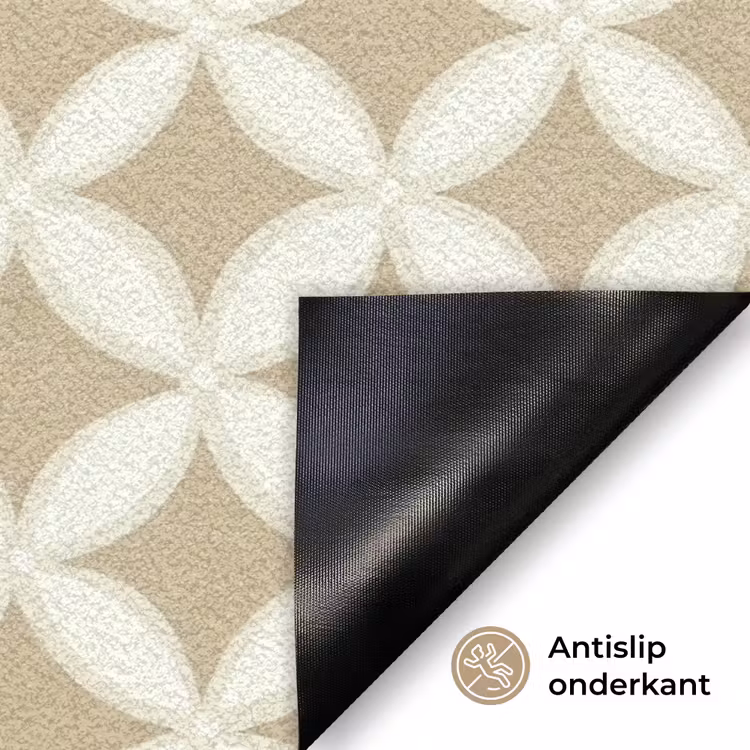 Deurmat - Symmetrisch - Motief - Beige — 6
