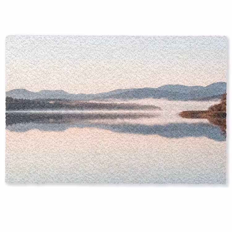 Deurmat - Water - Bomen - Mistlaag — 1