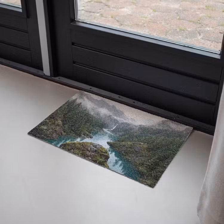 Deurmat - Waterval - Bomen - Bergen — 2