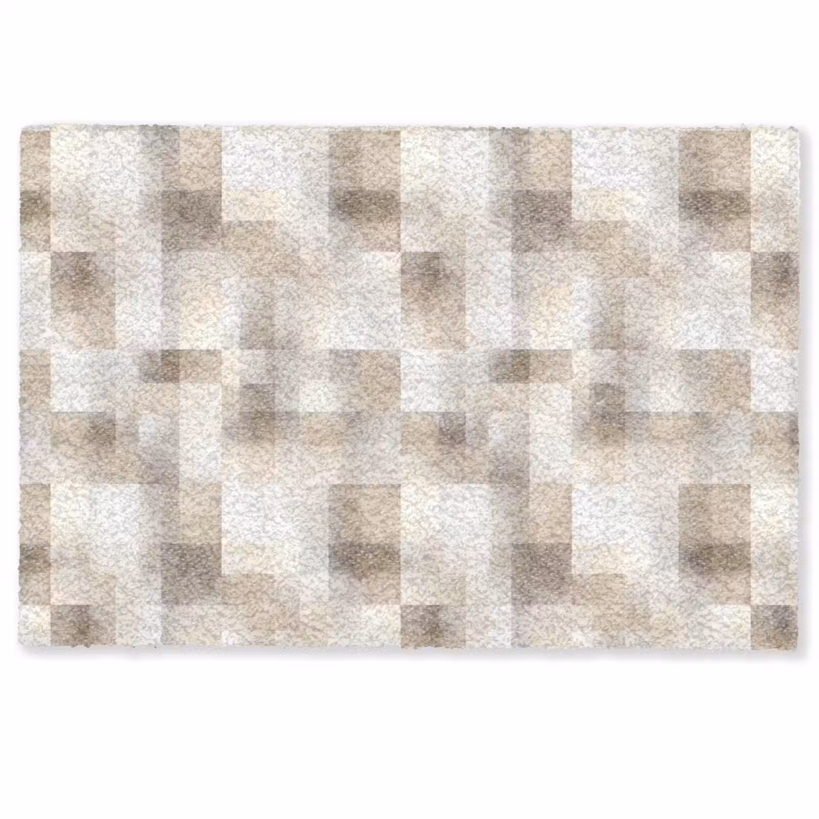 Deurmat - Textuur - Linnen - Beige — 1