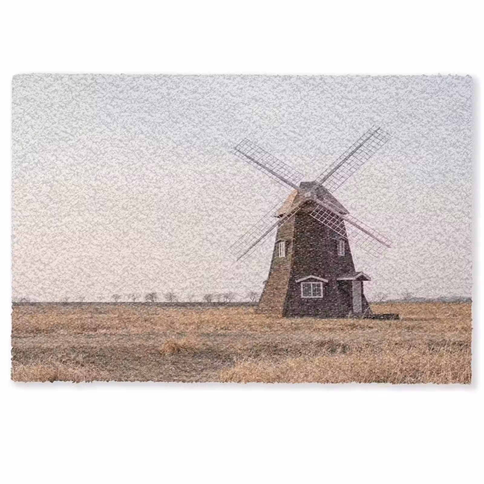 Deurmat - Windmolens - Landschap - Veld — 1