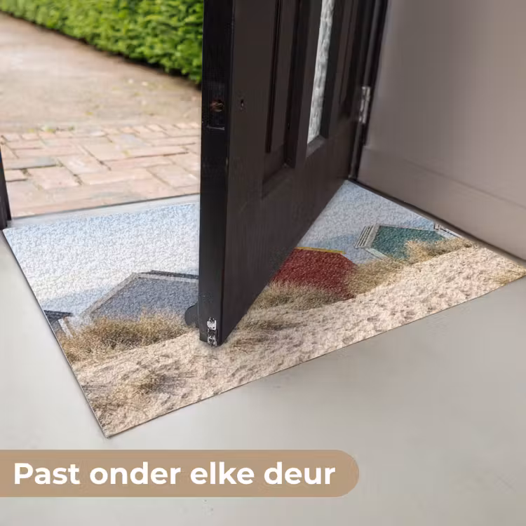 Deurmat - Strand - Huisjes - Kleurrijk - Duinen — 7