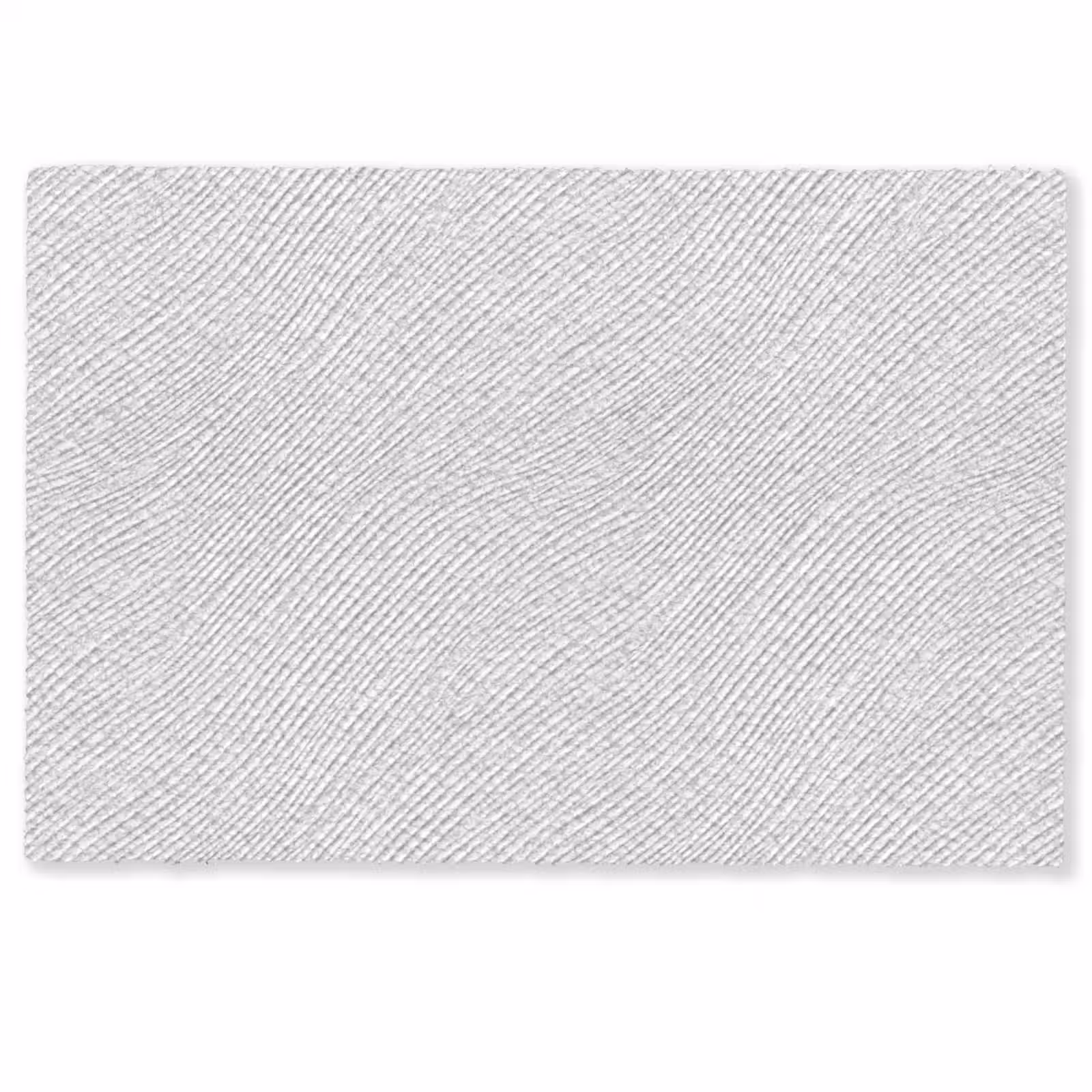Deurmat - Golven - Ribbels - Wit — 1