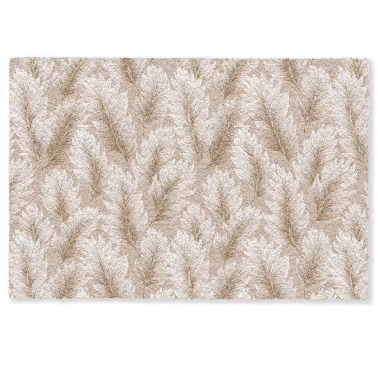 Deurmat - Botanisch - Patroon - Beige — 1