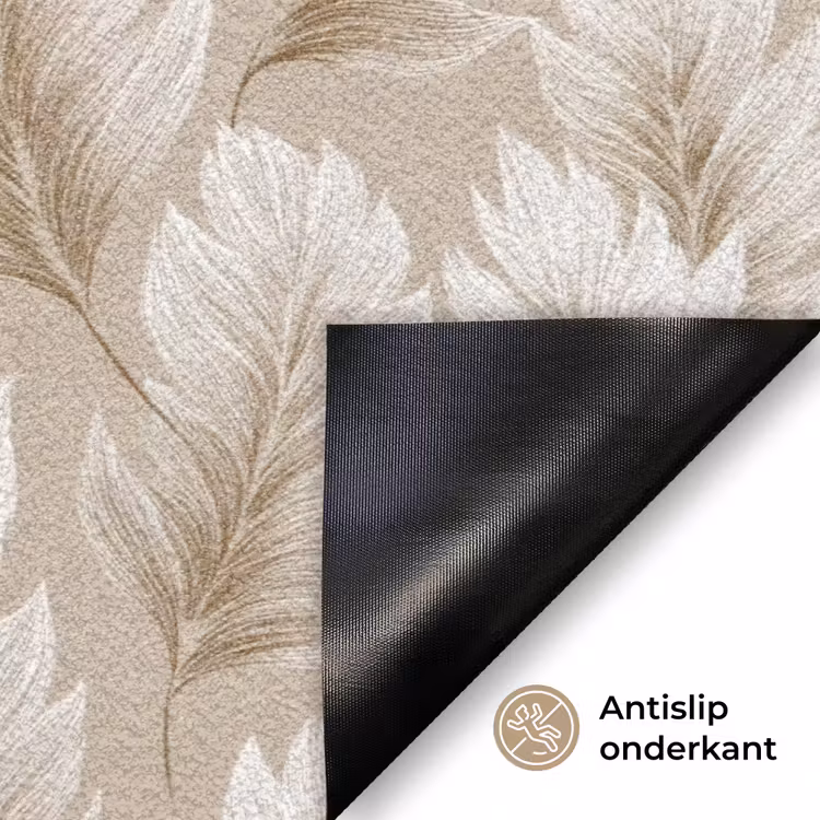 Deurmat - Botanisch - Patroon - Beige — 6