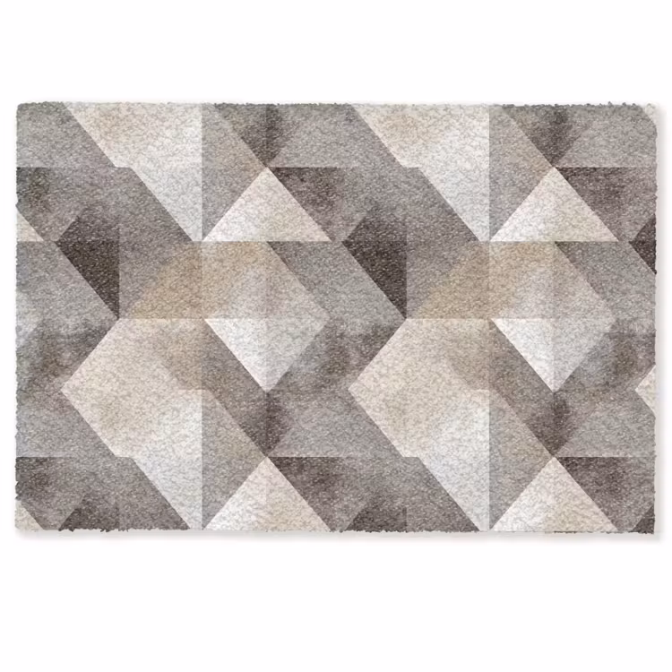 Deurmat - Geometrisch - Motief - Aardetinten — 1
