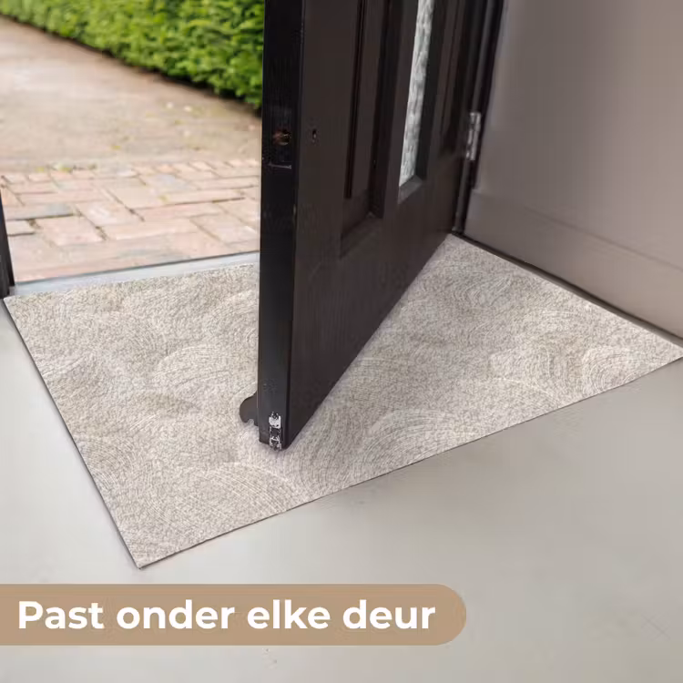 Deurmat - Lijnen - Waaier - Beige — 7