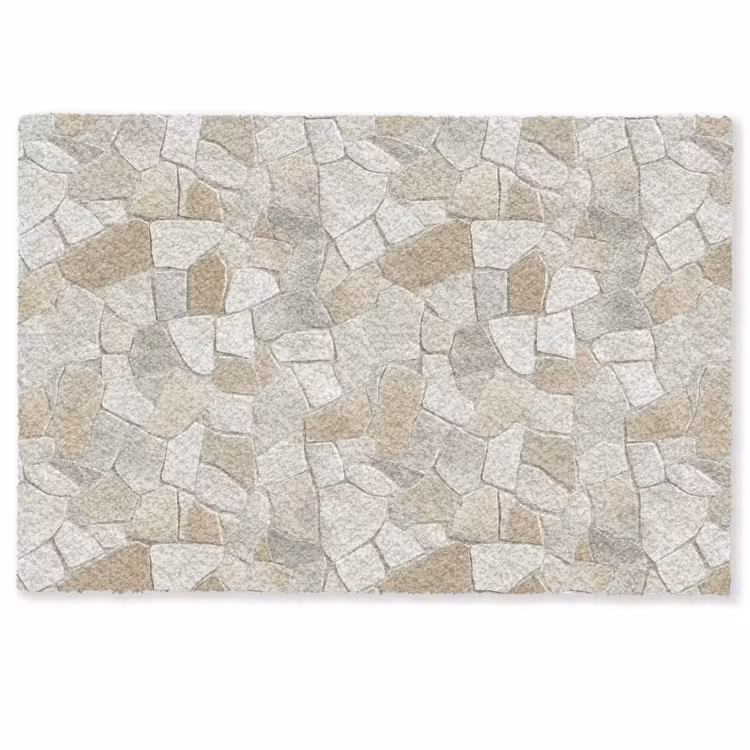 Deurmat - Mozaïek - Stenen - Beige — 1