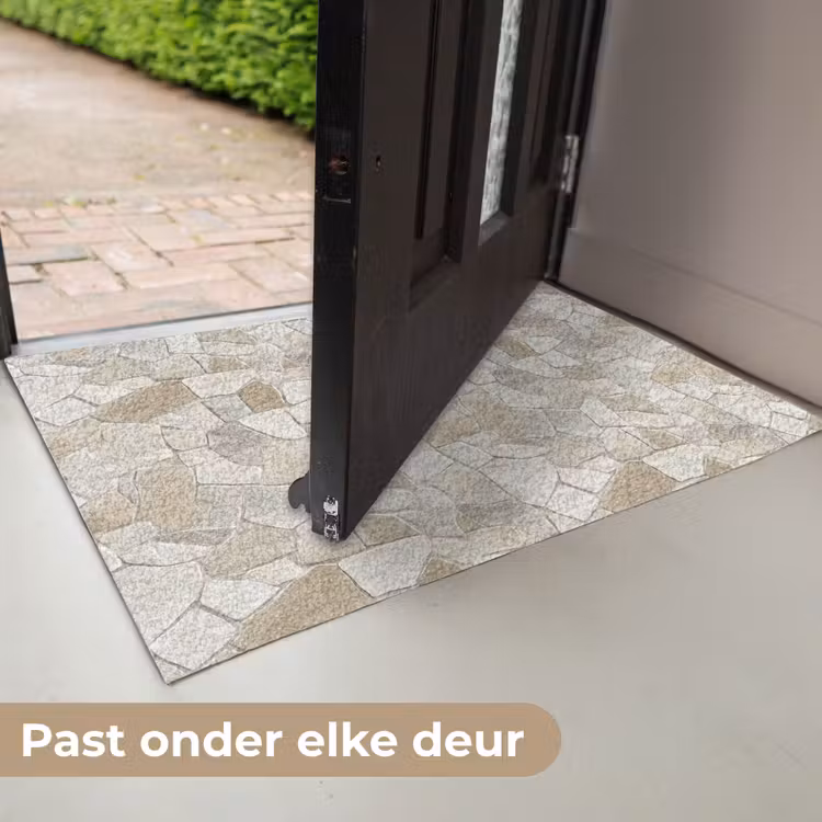 Deurmat - Mozaïek - Stenen - Beige — 7
