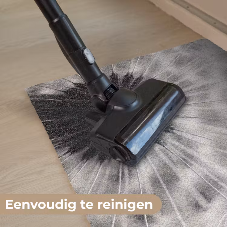 Deurmat - Paardenbloem - Zwart - Wit — 9