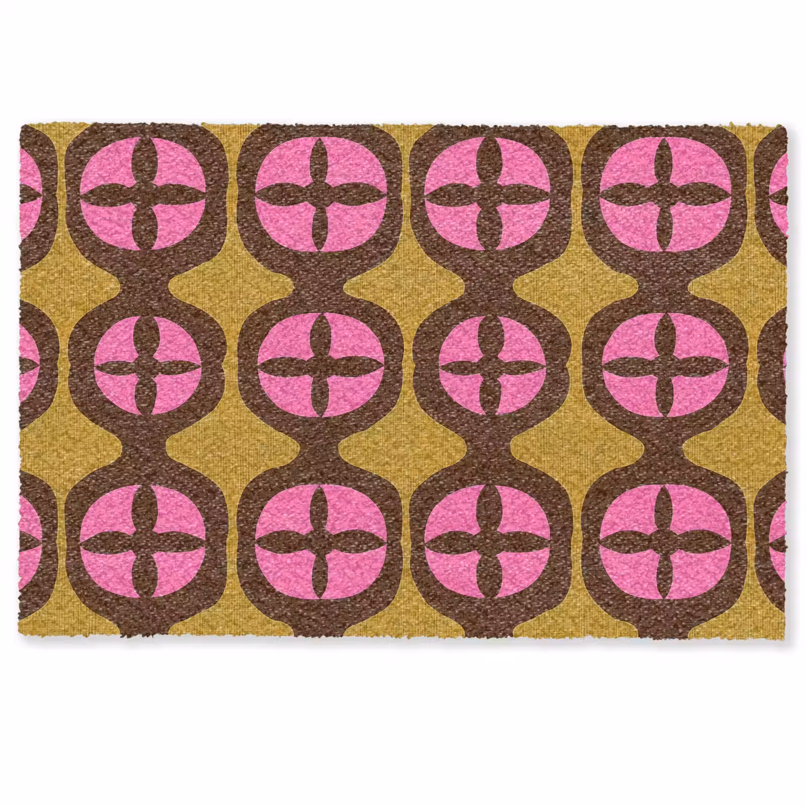 Deurmat - Modern - Patroon - Roze — 1