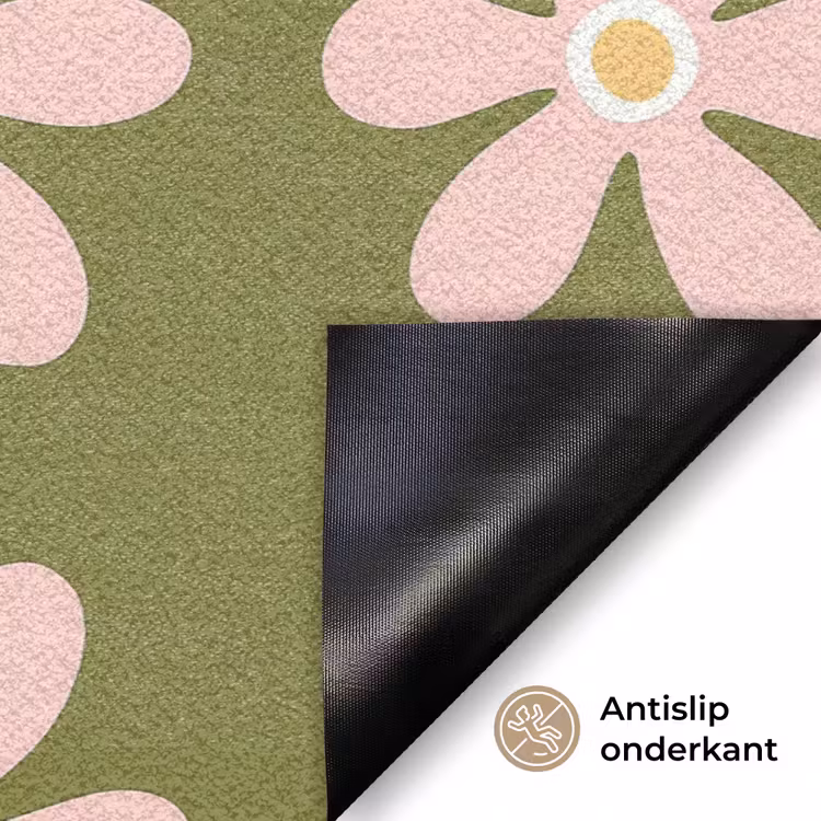 Deurmat - Bloem - Modern - Groen — 6