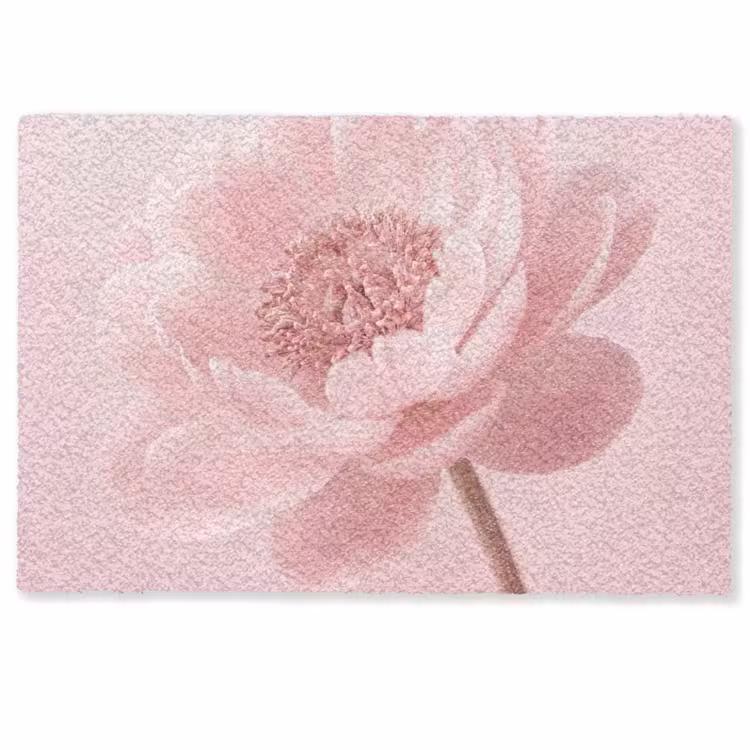 Deurmat - Bloem - Pioenroos - Roze — 1