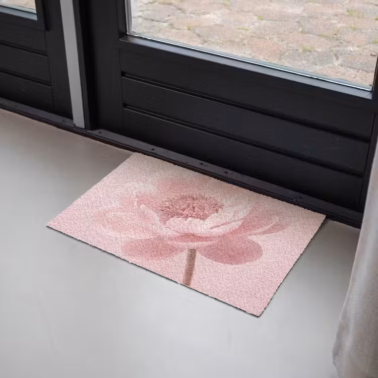 Deurmat - Bloem - Pioenroos - Roze — 2