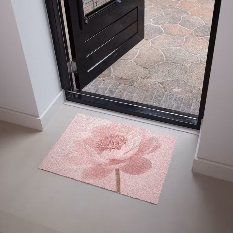 Deurmat - Bloem - Pioenroos - Roze — 4