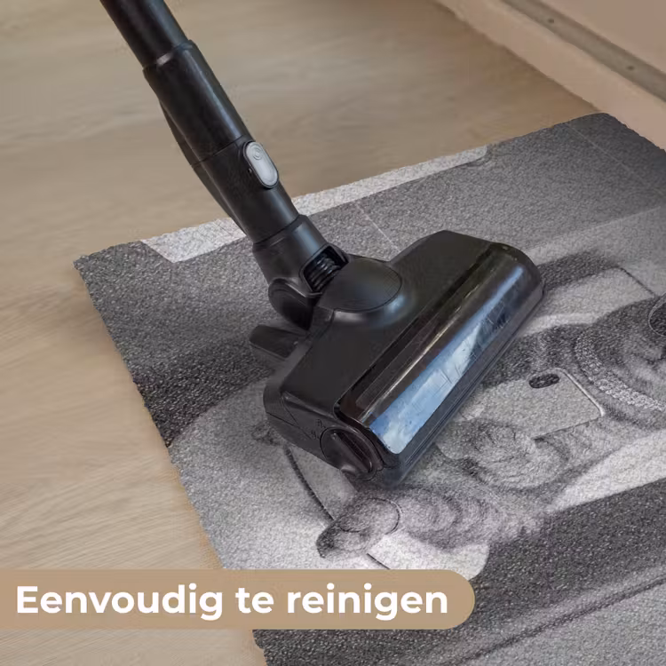 Deurmat - Kat - Telefoon - Toilet - Zwart - Wit — 9