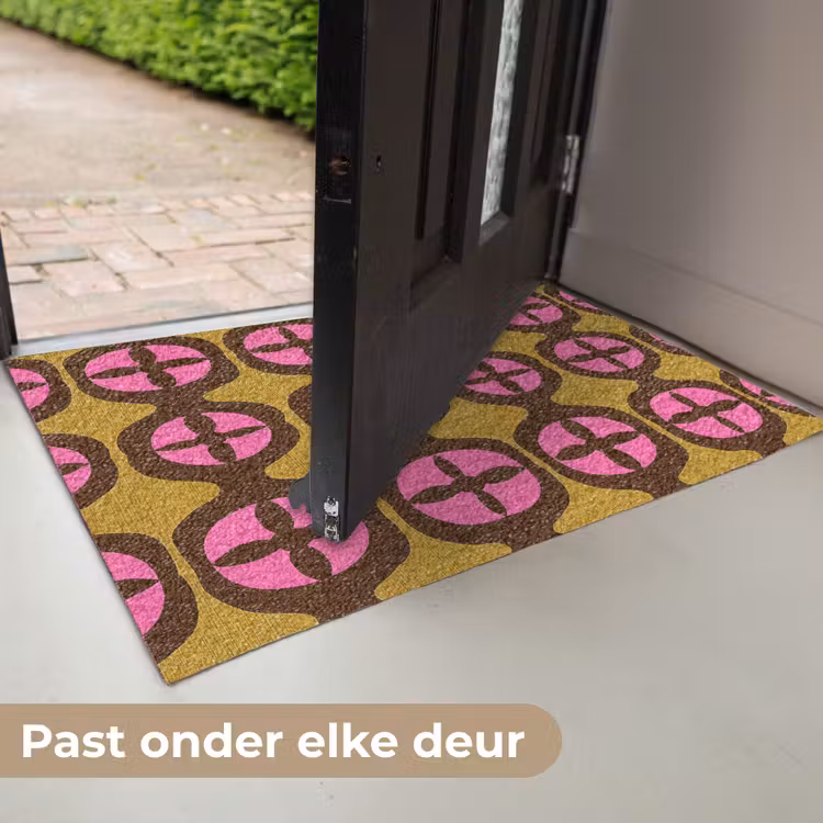 Deurmat - Modern - Patroon - Roze — 7