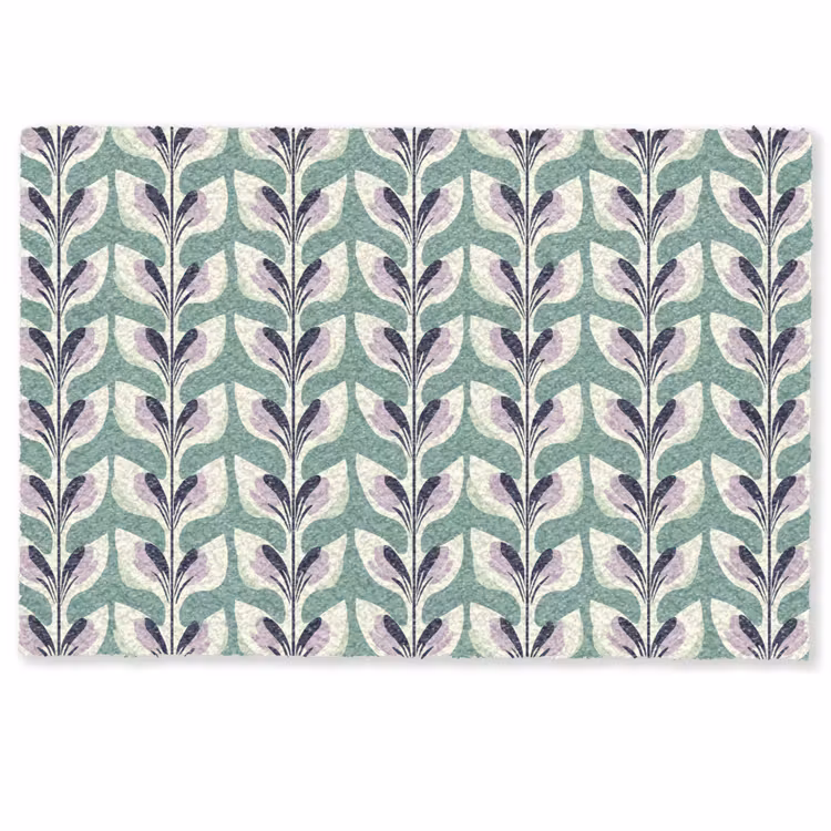Deurmat - Retro - Modern - Groen — 1