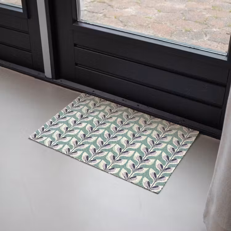 Deurmat - Retro - Modern - Groen — 2