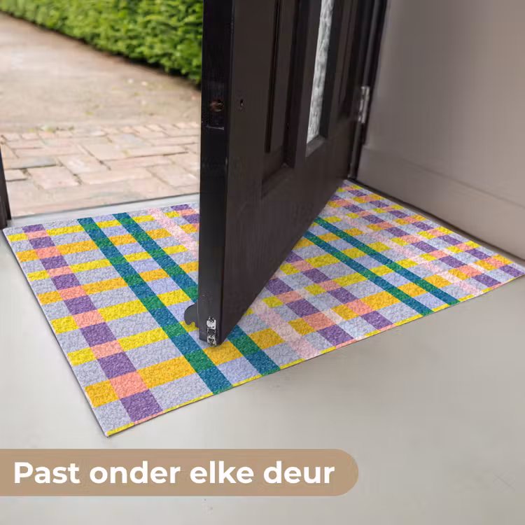 Deurmat - Ruit - Patroon - Kleurrijk — 7