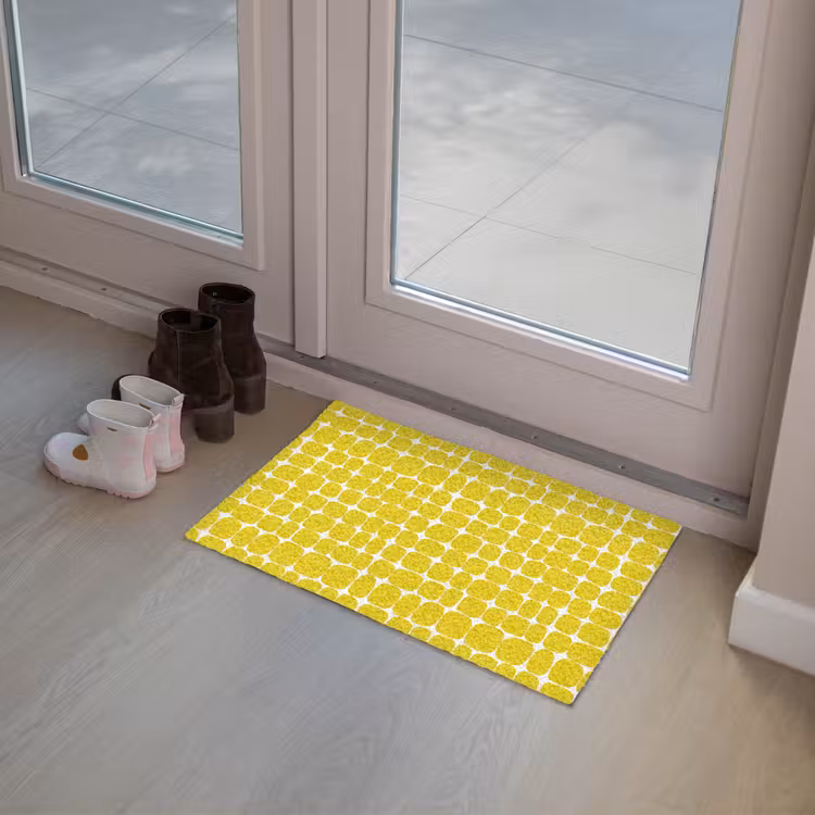 Deurmat - Stippen - Modern - Geel — 8