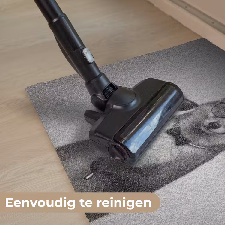 Deurmat - Vos - WC-ontstopper - Zwart - Wit — 9