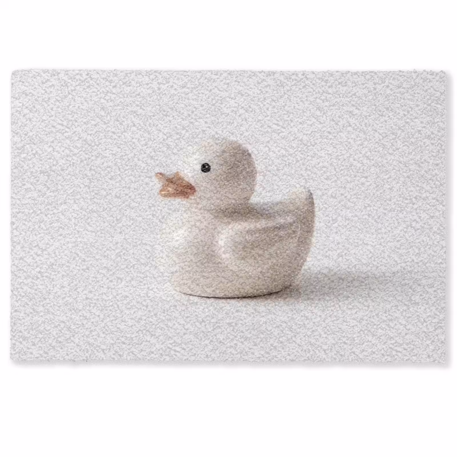 Deurmat - Badeend - Minimalistisch - Wit — 1