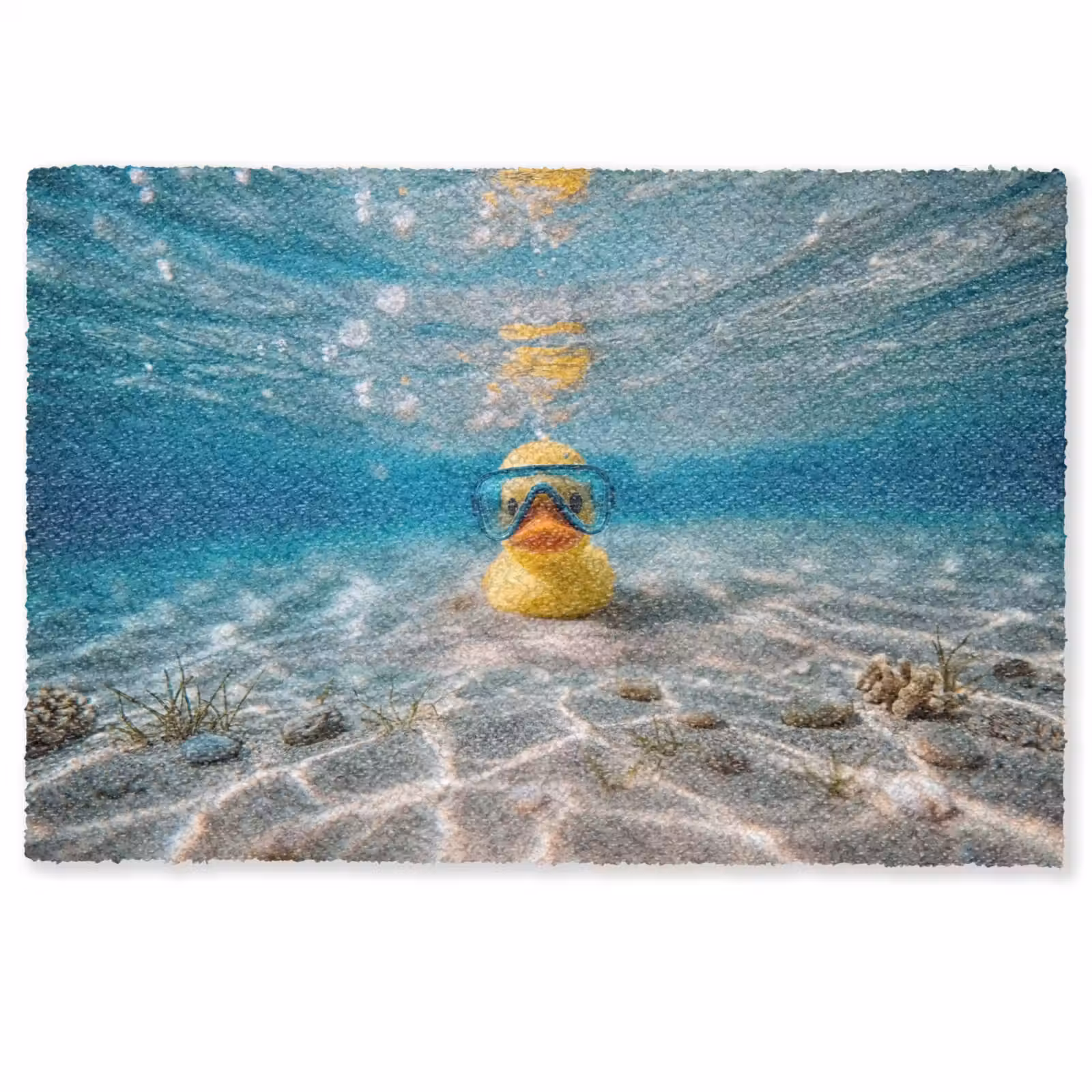 Deurmat - Duikbril - Eend - Water — 1