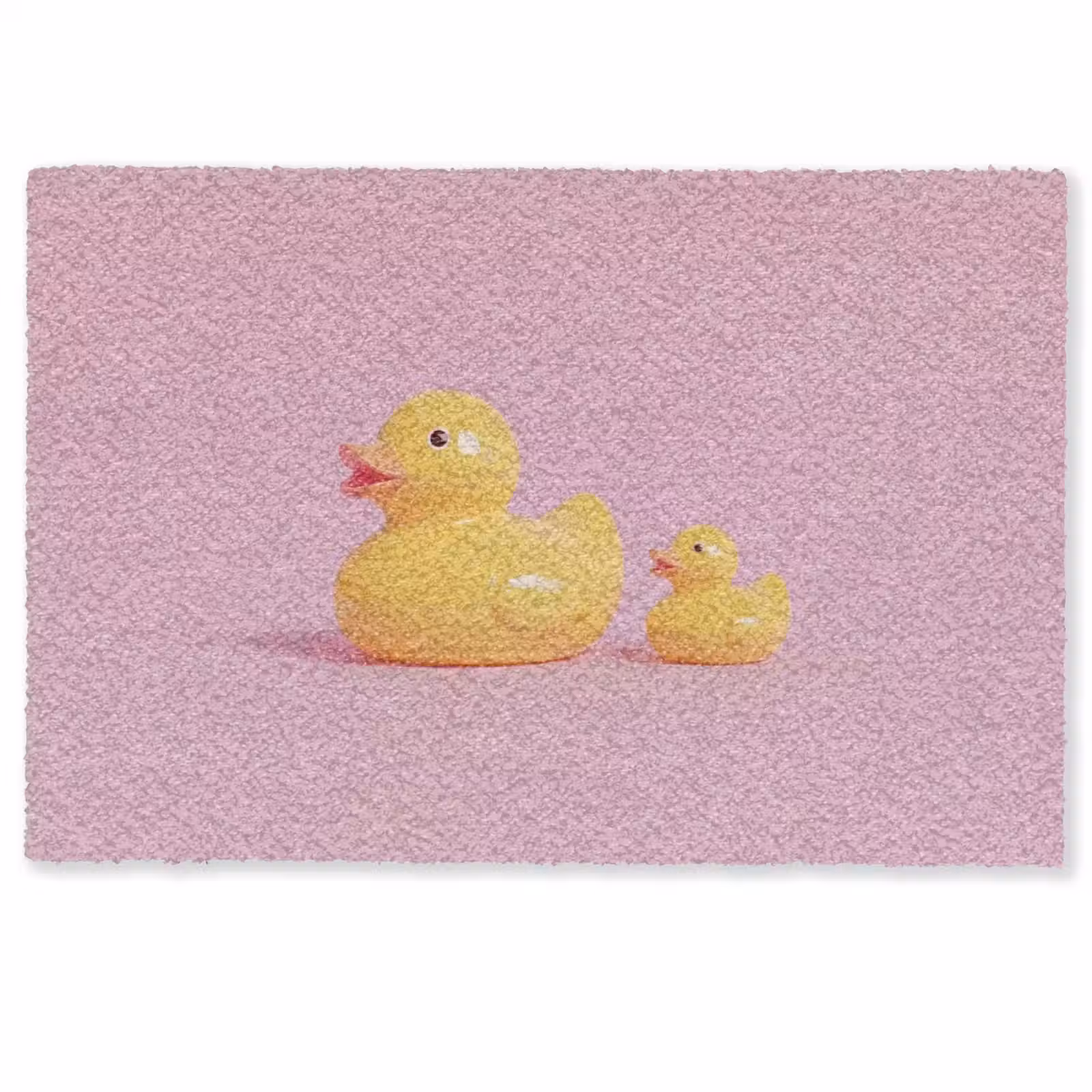 Deurmat - Eendjes - Vrolijk - Roze — 1