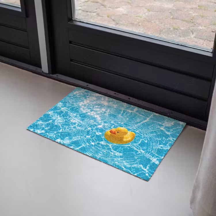 Deurmat - Badeend - Dobberen - Blauw — 2