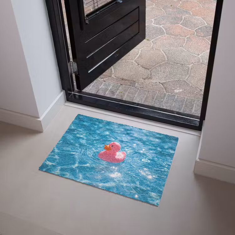 Deurmat - Badeend - Dobberend - Roze — 4
