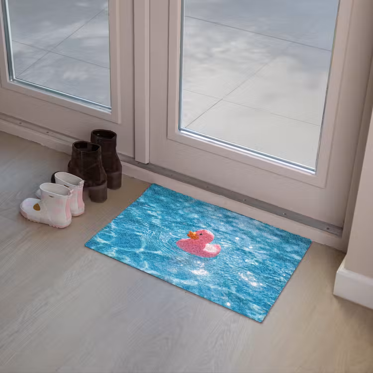 Deurmat - Badeend - Dobberend - Roze — 8