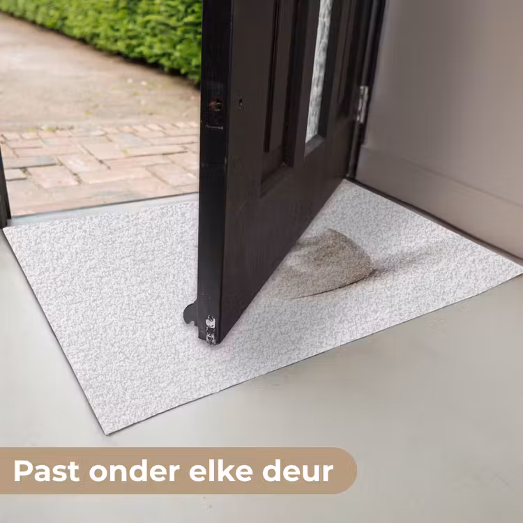 Deurmat - Badeend - Minimalistisch - Wit — 7