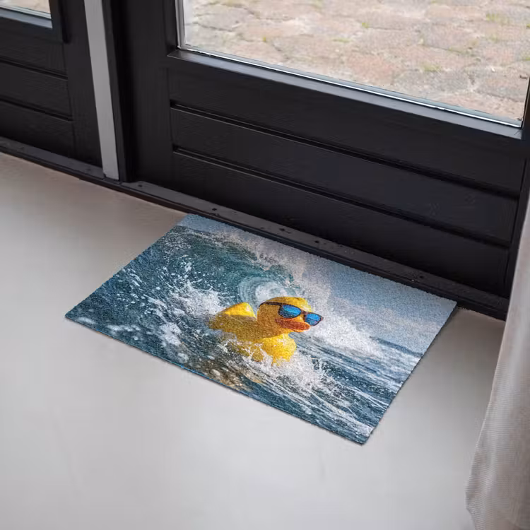 Deurmat - Badeend - Stoer - Golven — 2
