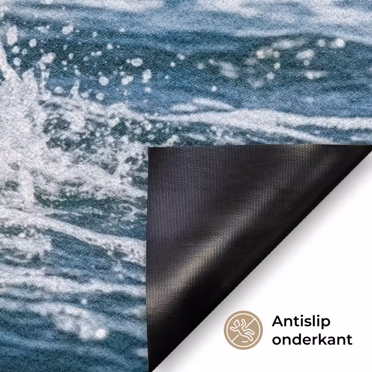 Deurmat - Badeend - Stoer - Golven — 6
