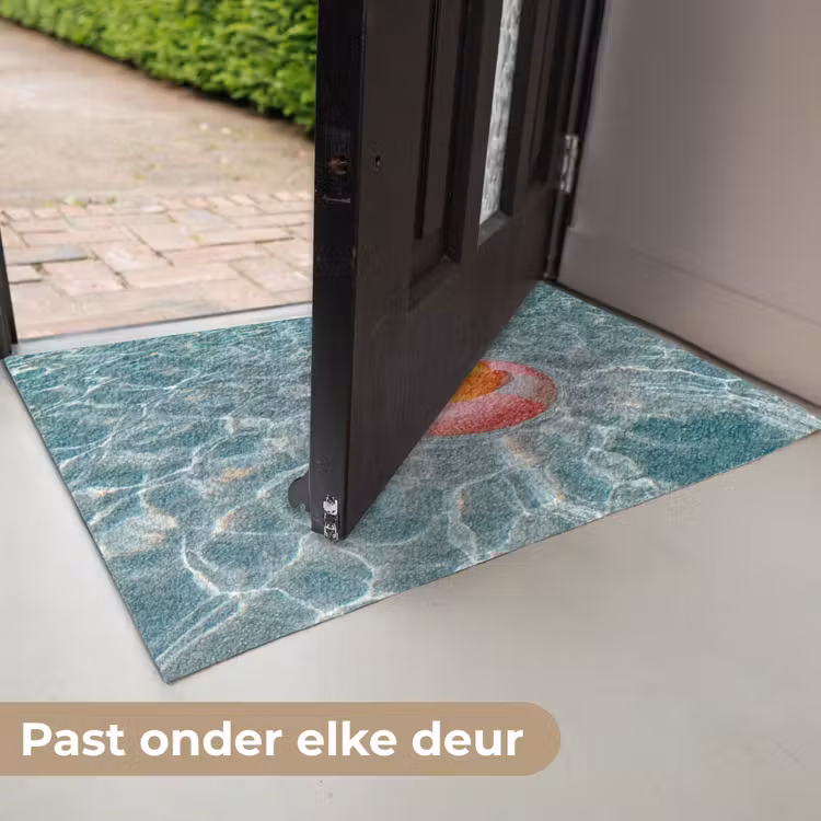 Deurmat - Badeend - Zwemband - Geel — 7