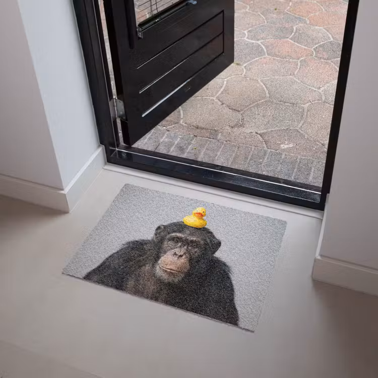 Deurmat - Chimpansee - Badeend - Grijs — 4