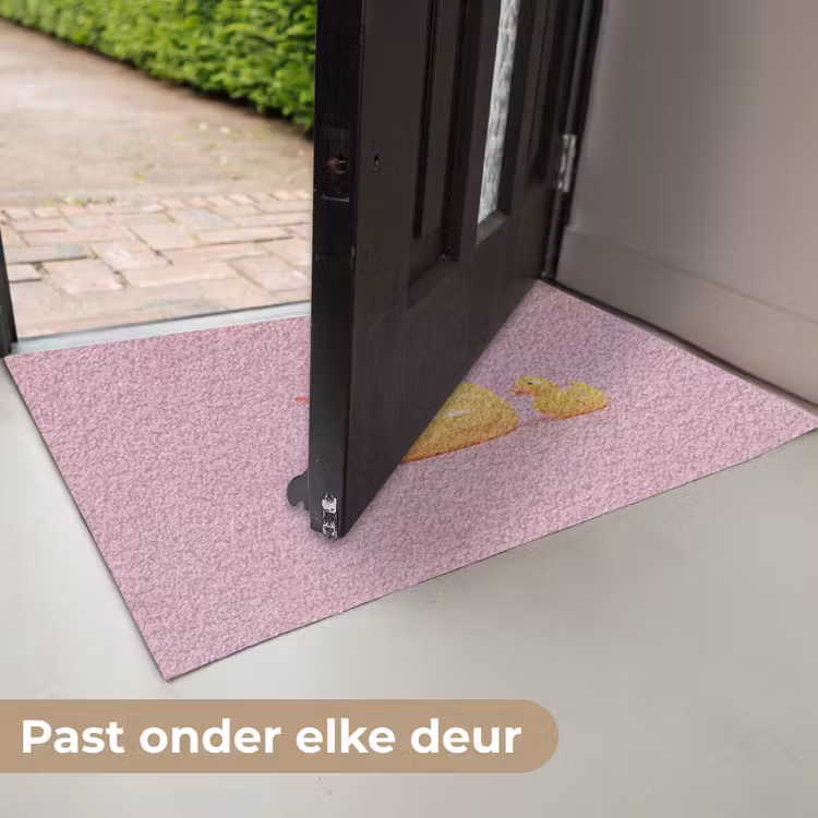 Deurmat - Eendjes - Vrolijk - Roze — 7