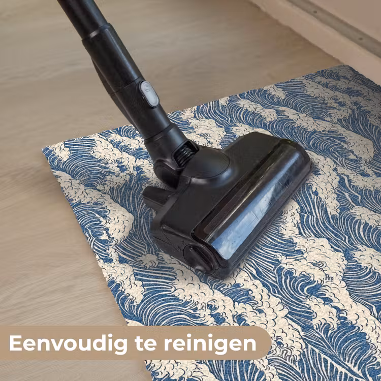 Deurmat - Golven - Klassiek - Blauw — 9