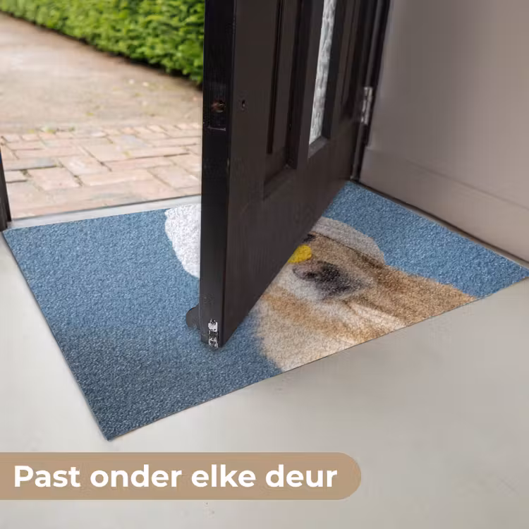 Deurmat - Hond - Badeend - Geel — 7