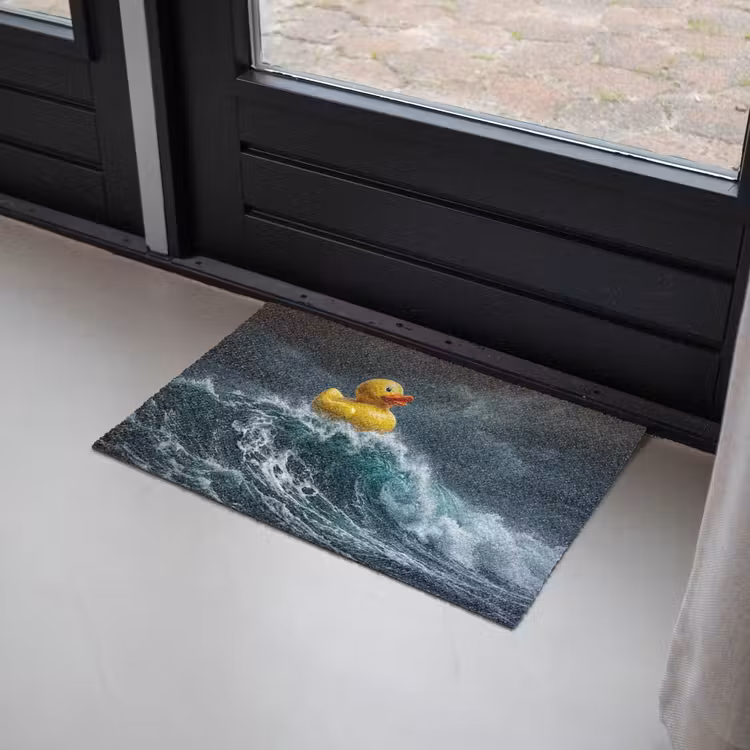 Deurmat - Storm - Badeend - Golven — 2