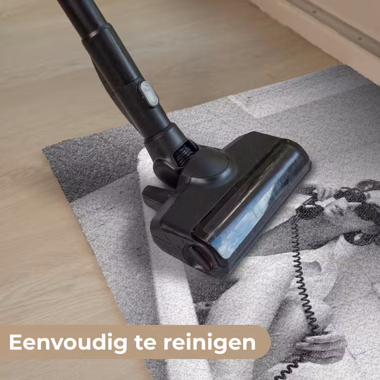 Deurmat - Bad - Vrouw - Zwart - Wit — 9