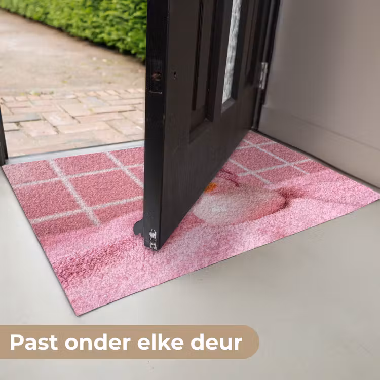 Deurmat - Badeend -Strik - Roze — 7