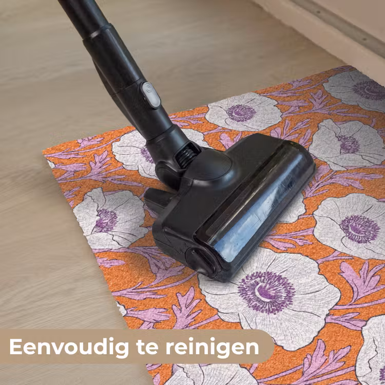 Deurmat - Bloemen - Grafisch - Oranje — 9