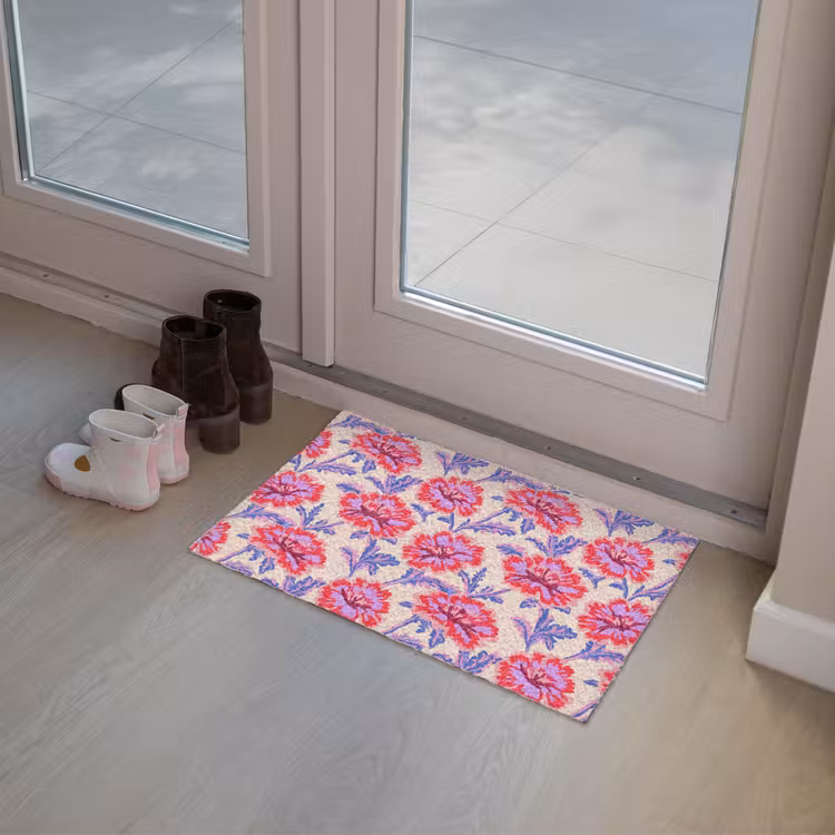 Deurmat - Bloemen - Patroon - Meerkleurig — 8