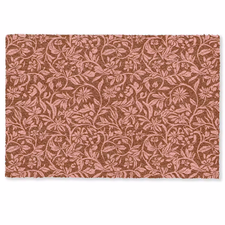 Deurmat - Bloemen - Print - Roze — 1