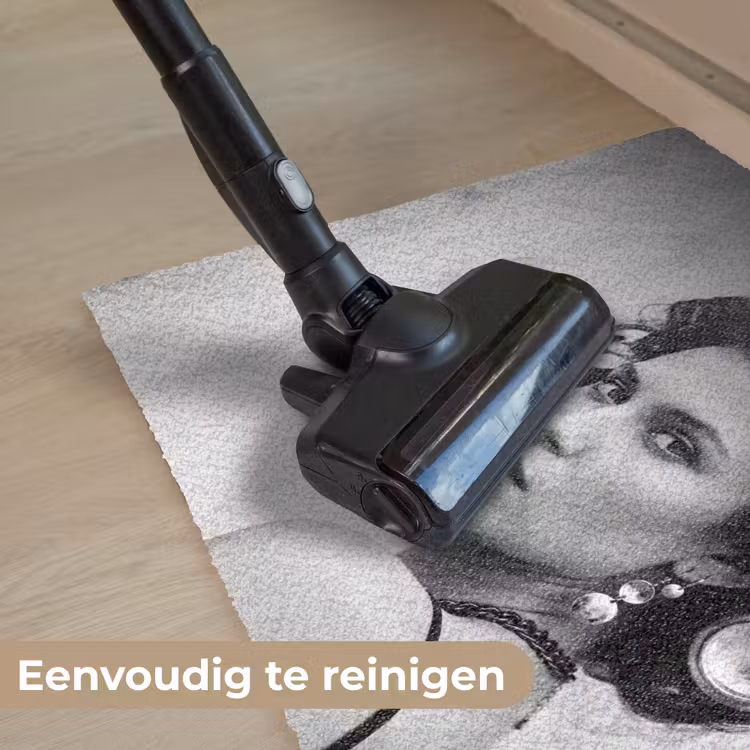 Deurmat - Edgy - Vrouw - Zwart - Wit — 9