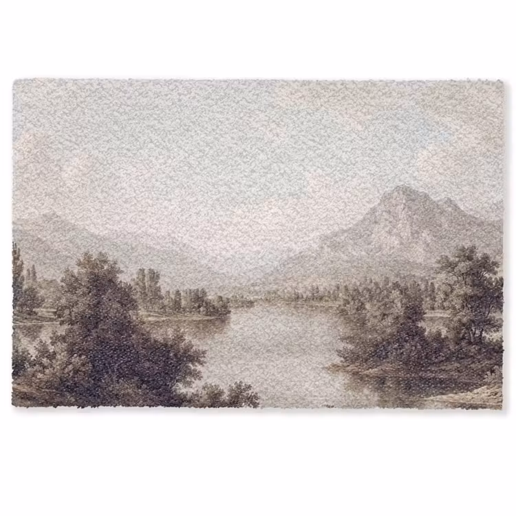 Deurmat - Klassiek - Landschap - Sereen — 1
