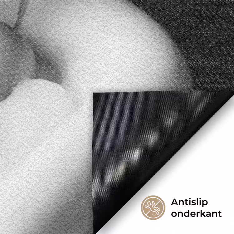 Deurmat - Relaxt - Bad - Zwart - Wit — 6
