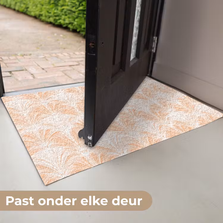 Deurmat - Waaier - Patroon - Perzik — 7